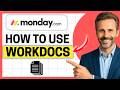 How to Work With Monday Workdocs [Easy Guide]