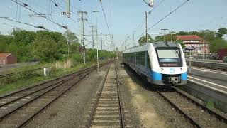 Train cab ride; Oldenzaal-Bad Bentheim (20240430)