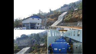 Barapole hydroelectric project lock down view