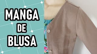 Como costurar manga de blusa