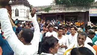 Kirtan by ISKCON Brahmapur and Gurapalli Namahatt Center devotees - Jagannath Rath Yatra, Khallikote