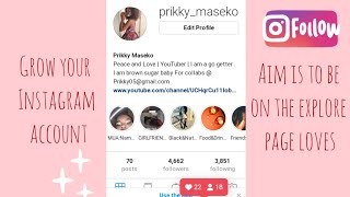 Grow your Instagram Account in 2020||Tips to grow your insta Account||South African YouTuber 🇿🇦