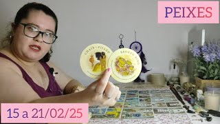 ♓ PEIXES ⦁ 15 a 21/02/25 ⦁ 💞🔥🤯 CHOCADA! UM AMOR PODEROSO ESTÁ NO SEU DESTINO PRO PAVOR DAS RAPOSAS