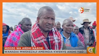 Kizaazaa chashuhudiwa Narok kutokana na mzozo wa ardhi