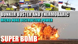 《Military Technology》Superbomb: Monster GBU-72, FAB-3000, and Mother/Father-of-All-Bomb