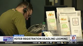 Voter registration deadline looming