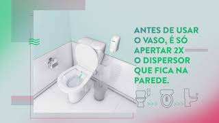 Bloqueador de Odor Sanitário FreeCô Para Empresas