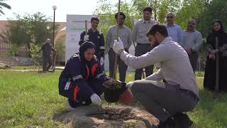 جيبك تدعم حملة “دُمتِ خضراء” بزراعة 232 شجرة في مركزي مدينة حمد الاجتماعي والصحي🌱