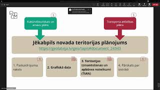 Publiskās apspriešanas sanāksme par jauno Jēkabpils novada Teritorijas plānojumu (30.07.2024.)