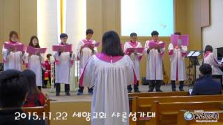 [세향교회] 2015.11.22 샤론성가대