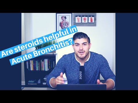 Should you give steroids for acute bronchitis? Should you give steroids for acute bronchitis?
