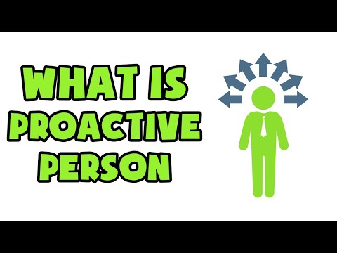 What does the prefix pro mean in proactive?