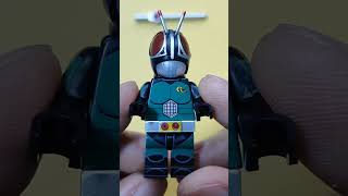 Lego Kamen Rider Black RX #lego #kamenrider #kamenriderblack #minifigures #youtubeshorts