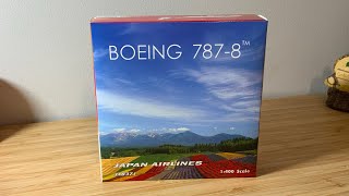 飛行機模型、JALXANA 聖火リレー（フェニックス1/400）(Phoenix 1/400 unboxing) JAL X ANA Tokyo Olympic Torch Relay 787-8