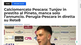 Calciomercato Pescara: Tunjov dice sì al Pineto