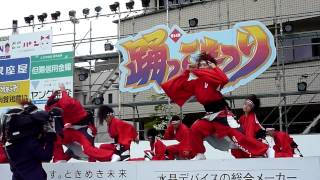 風火雷霆　　踊っこまつり　2012　2日目　本部競演場