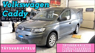 Volkswagen Caddy | Hifiasennus, äänieristys ja lisävaloasennus!