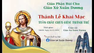 THÁNH LỄ CHÍNH TIỆC TUẦN CHẦU GIÁO XỨ XUÂN DƯƠNG - GIÁO PHẬN BÙI CHU NĂM 2024