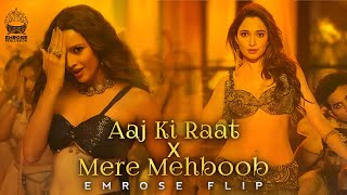 Aaj Ki Raat X Mere Mehboob (Emrose Flip) | Emrose Percussion | Stree 2 | Sachin Jigar | Slow