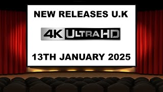 NEW 4K UHD Releases [13TH JANUARY 2025 | U.K | Links Included]