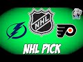 Tampa Bay Lightning vs Philadelphia Flyers 10/18/22 NHL Free Pick Free NHL Betting Tips