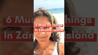 Things to do in Zanzibar 🏝️ @travelpackof2  #travel #zanzibar #beach #island #couple #travelvlog