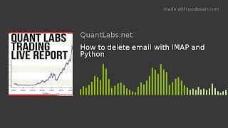 How to delete email with IMAP and Python