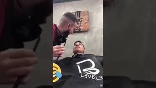 Ridiculousness kiss prank Barber #shorts #short #shortvideos #barber #kissprank #kiss