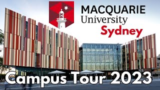 Macquarie University Sydney campus tour Australia university