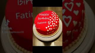 Happy birthday fatima image wishes