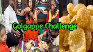 Golgappa challenge at home | Daily Blogs | Family Blogs