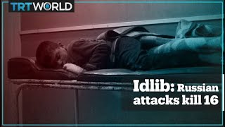 Russian air strike kills 16 in Idlib ahead of Erdogan, Putin talks