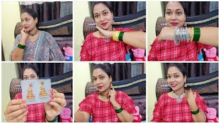 😍Jewellery Haul/ఈసారి కొంచెం different గా తెప్పించిన/oxidized jewellery,cz jewellery,bangles more