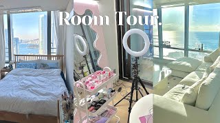 Room Tour. 룸투어 셀프 인테리어 방꾸미기🏡 소파 추천,청소 용품,꿀템 정보 공유•• 광안대교가 보이는 오션뷰 홈투어 | 갓성비 방꾸미기 인테리어 | 오늘의집 추천템