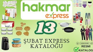 RESMİ KATALOGDAN ✅ HAKMAR EXPRESS 13 ŞUBAT 2025 EXPRESS KATALOĞU