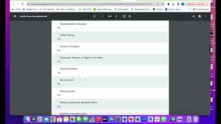 2024 Health Form Walkthrough