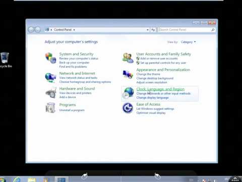 How to change windows 7 region and language to Arabic ( Tunisia ) How to change windows 7 region and language to Arabic ( Tunisia )