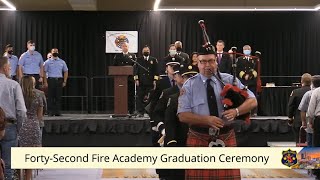 CCFD 42nd Fire Academy Graduation Ceremony