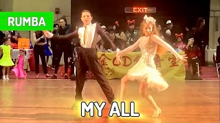 🔴RUMBA ｜Mariah Carey - My All｜ Ballroom Dance
