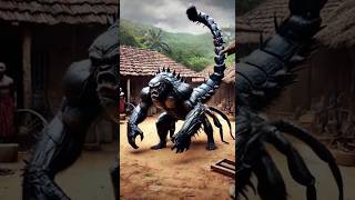 Gorilla+scorpion#facts #shorts #trending