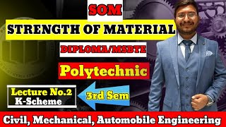 Unit-1 Lecture-2 Moment of Inertia ||Strength of material (SOM)|| DIPLOMA/POLYTECHNIC/MSBTE/K-SCHEME