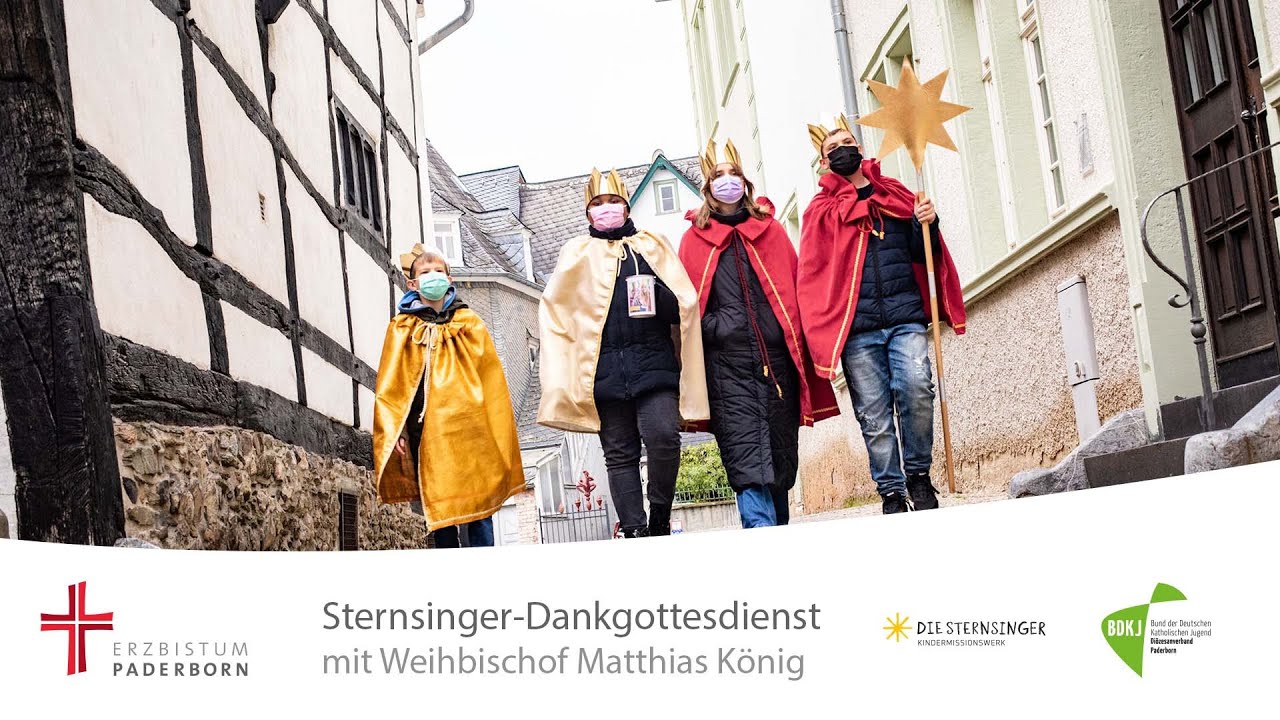 Aktion Sternsinger 2022: Dankgottesdienst Live Für Die Sternsingerinnen ...