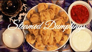 Steamed Dumplings - Uzbek Manti with Pumpkın Recipe