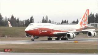 The New 747-8 Intercontinental High Speed Test