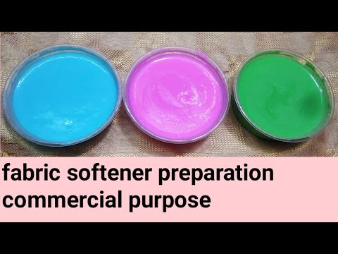 Fabric Softener தயார் செய்யும் முறை / Fabric Softener Preparation ...