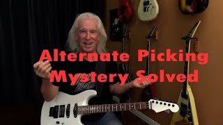 Alternate Picking... Mystery Solved