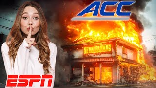 ACC is PANICKING Over THIS | ESPN | Conference Realignment | SEC | BIG10 | FSU | Clemson