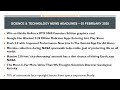 school assembly today s news headlines for 03 february 2025 in english