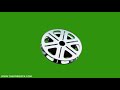 film reel loop able 360 rotation green screen video