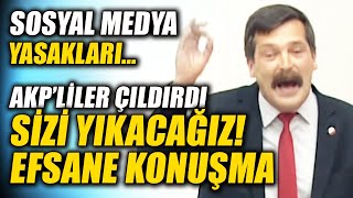 Sizi Yıkacağız! Erkan Baş AKP'yi Rezil Etti! Barış Atay ve Baş Sosyal Medya Yasası Meclis Konuşması